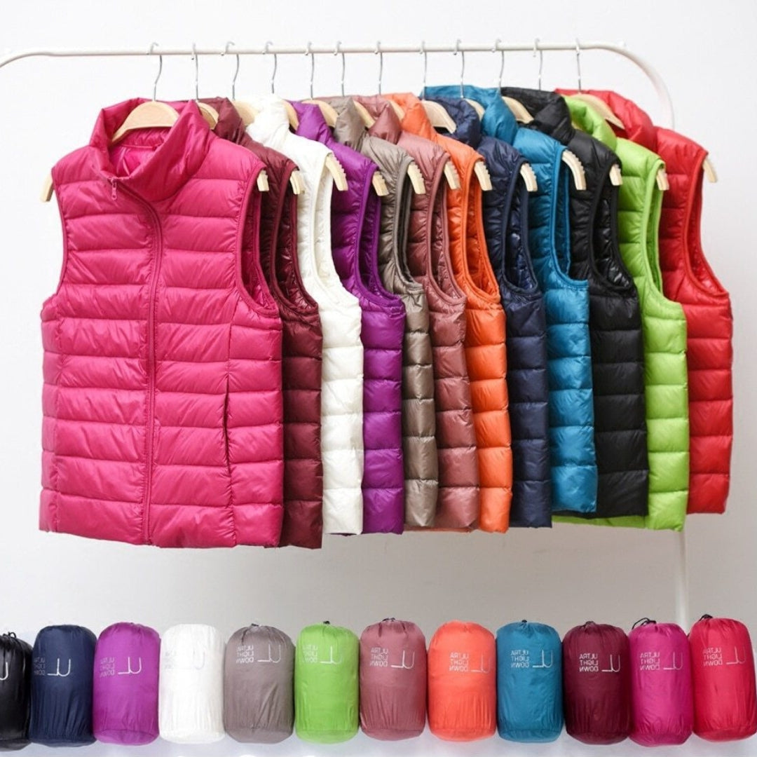 Saphire - Elegant donsgilet