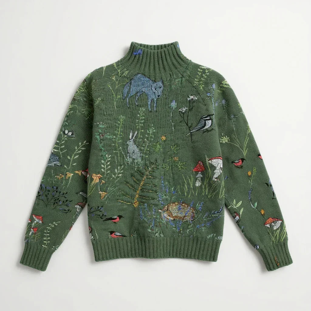 HANA - Artistic Knitted Sweater