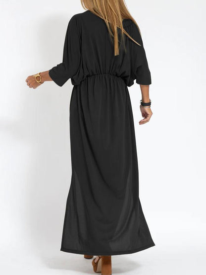 Amélie - Robe Décontractée Encolure V