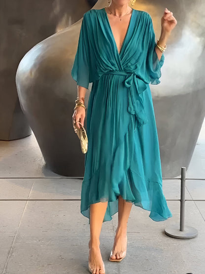 Monica - Elegante Soepelvallende Jurk