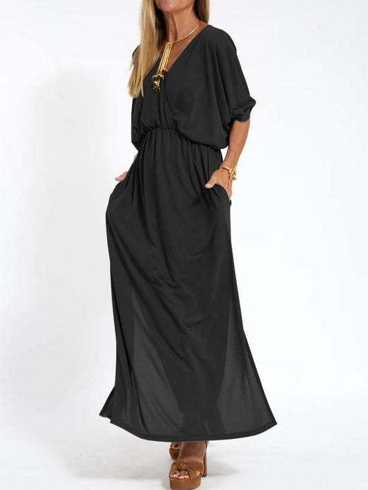 Amélie - Casual Jurk met V-hals