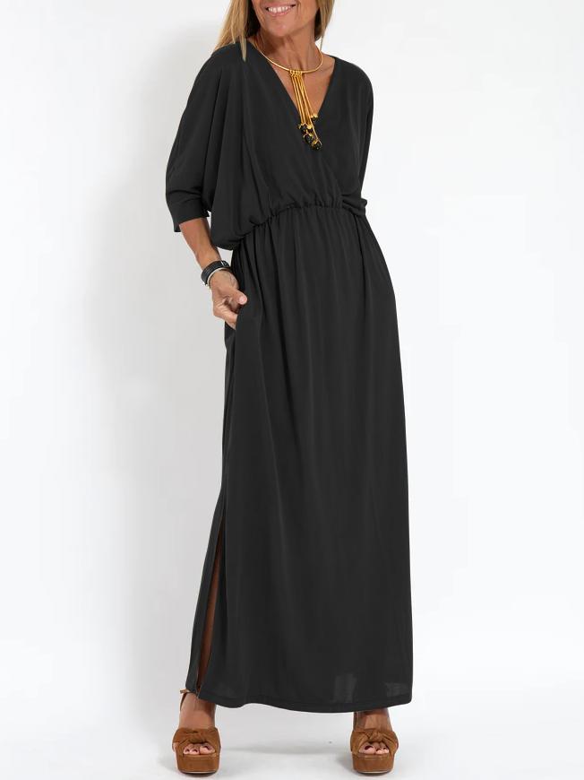 Amélie - Robe Décontractée Encolure V