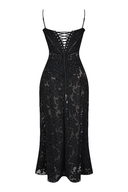 Paulette - Elegante Lange Jurk