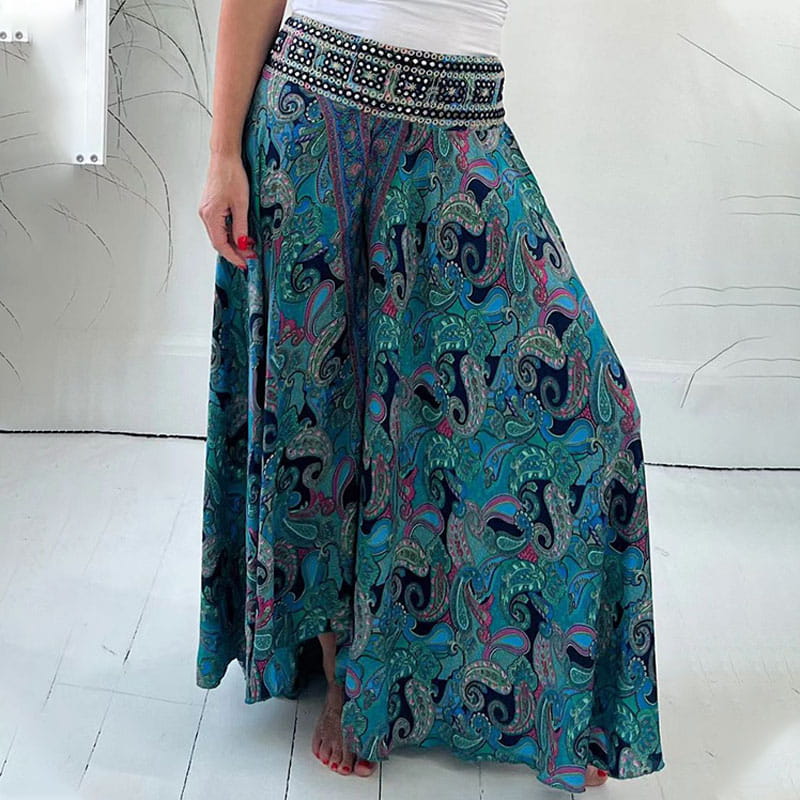 Reagan - Pantalons Boho Chic Légers