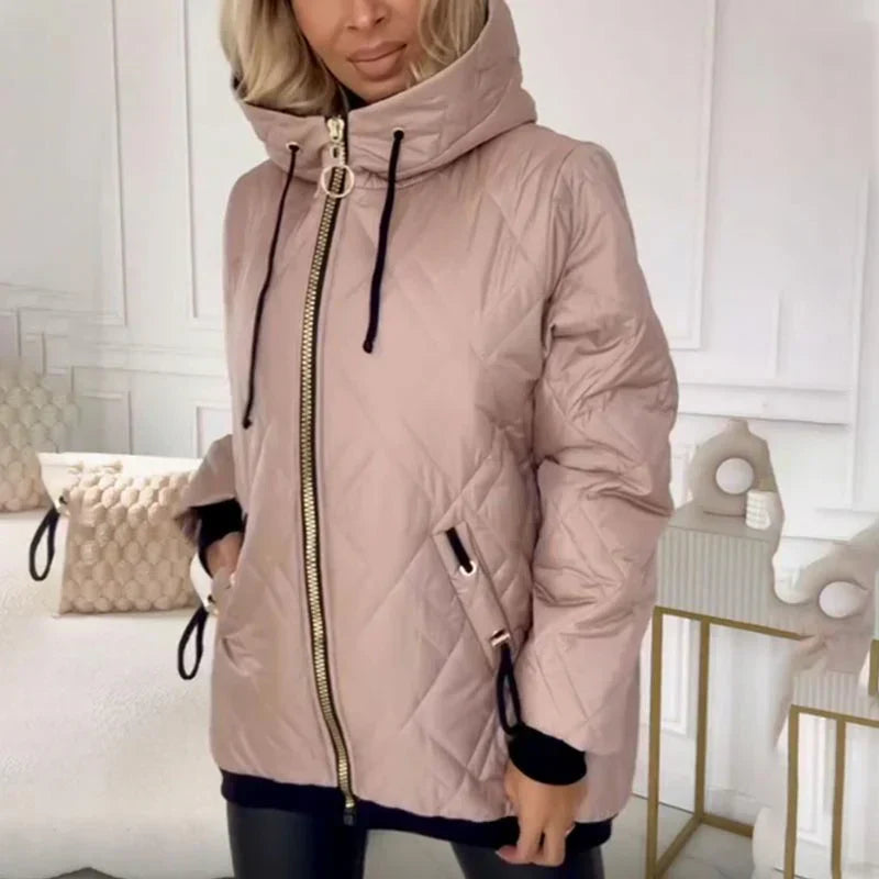Elena - Elegante Gewatteerde Jas