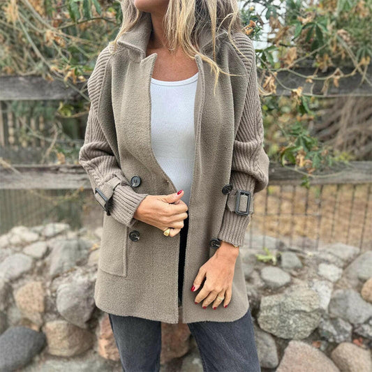 Isola - Manteau Élégant Mi-Long