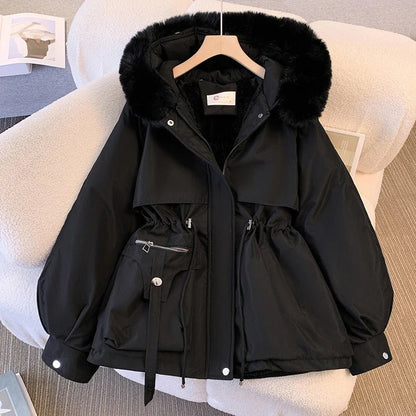 Amity™ | Elegante winterjas met bont