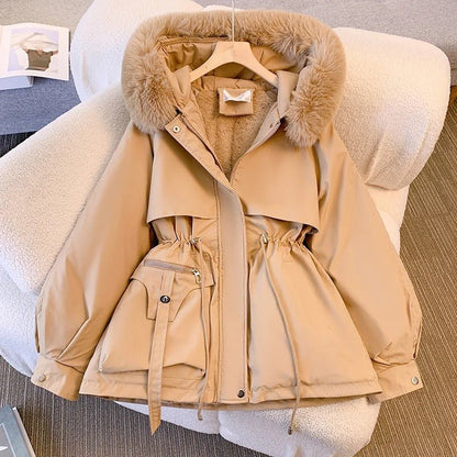 Amity™ | Elegante winterjas met bont